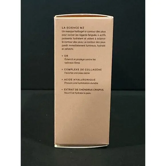MZ SKIN HYDRA-BRIGHT GOLD EYE MASK 5 Brightening & Hydrating Hydrogel Eye Masks